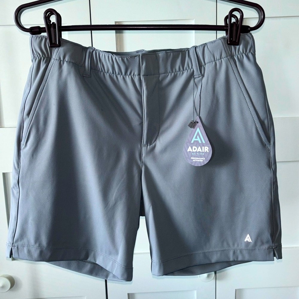 Adair Active woman’s XS grey golf shorts.